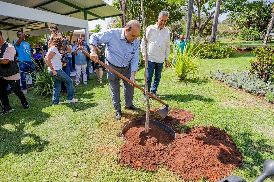 Ibaneis Rocha entrega reformas na Novacap