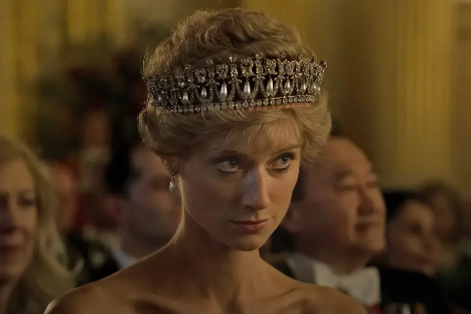 Uma das cenas icônicas da série The Crown