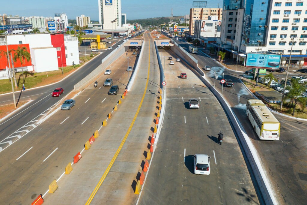 Corredor exclusivo de ônibus será reaberto no Túnel Rei Pelé