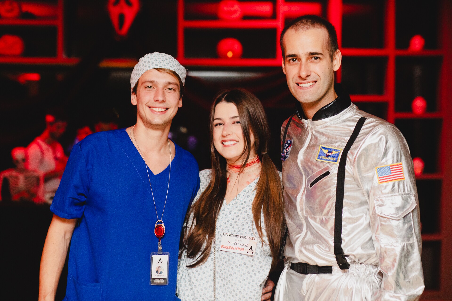 Eduardo Lopes , Maria Eduarda Amaral e Lucas Queiroga