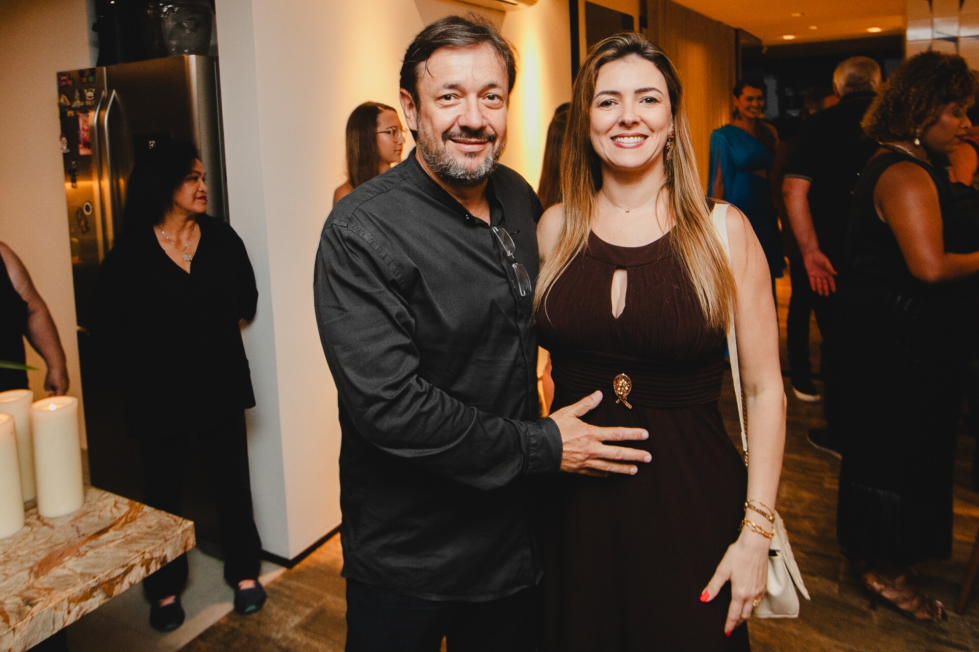 João Carlos Adorno e Alessandra Adorno (Foto: JP Rodrigues)