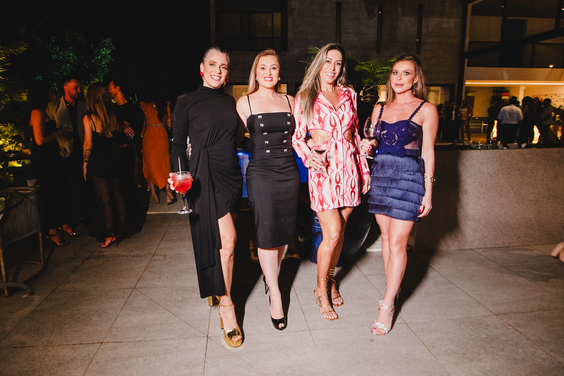 Renata Monnerat, Roberta Macedo, Daniela Melo, Josy Vasel (Foto: JP Rodrigues)