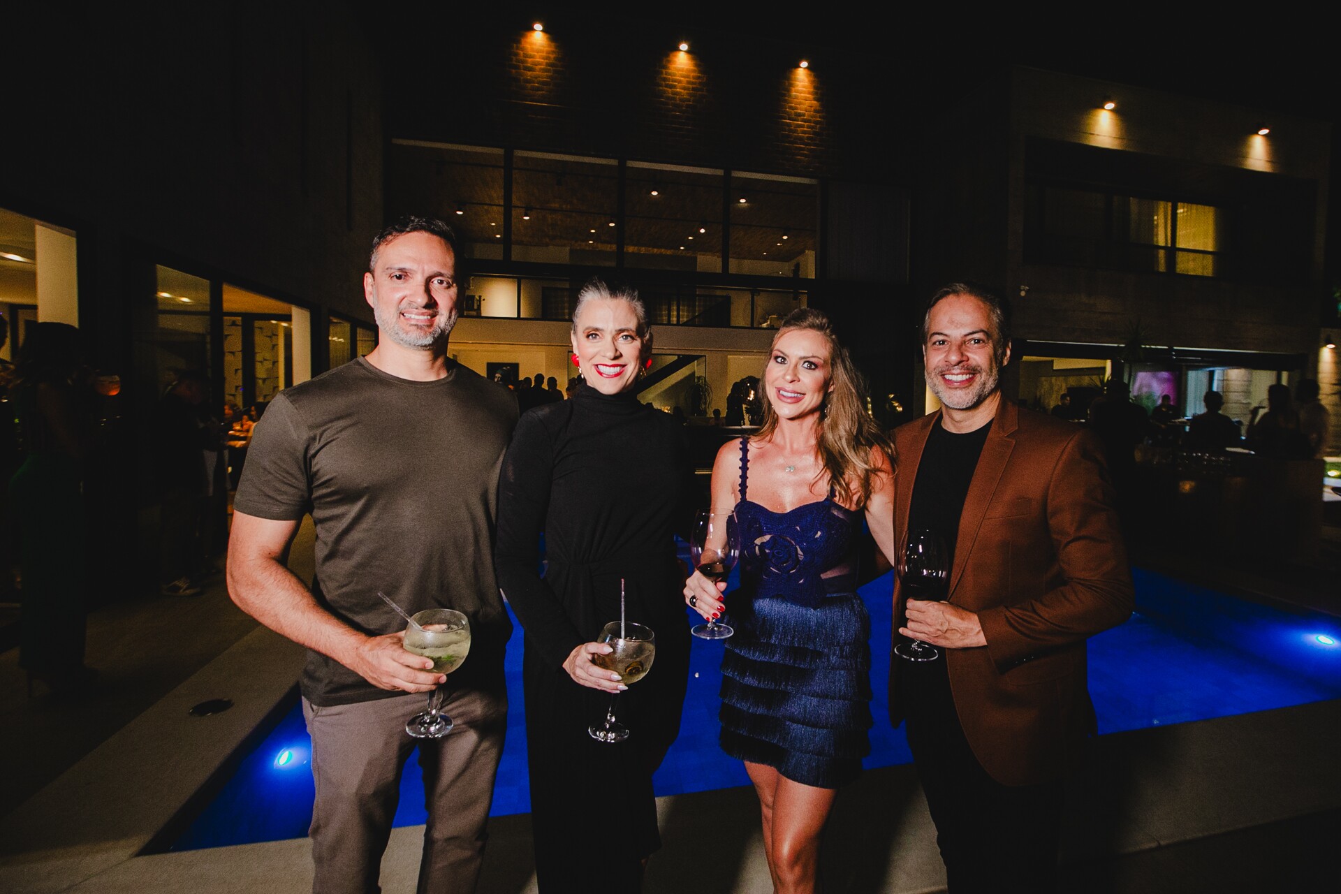 Ricardo Paiva, Renata Monnerat, Josy Vasel e André Jansen (Foto: JP Rodrigues)