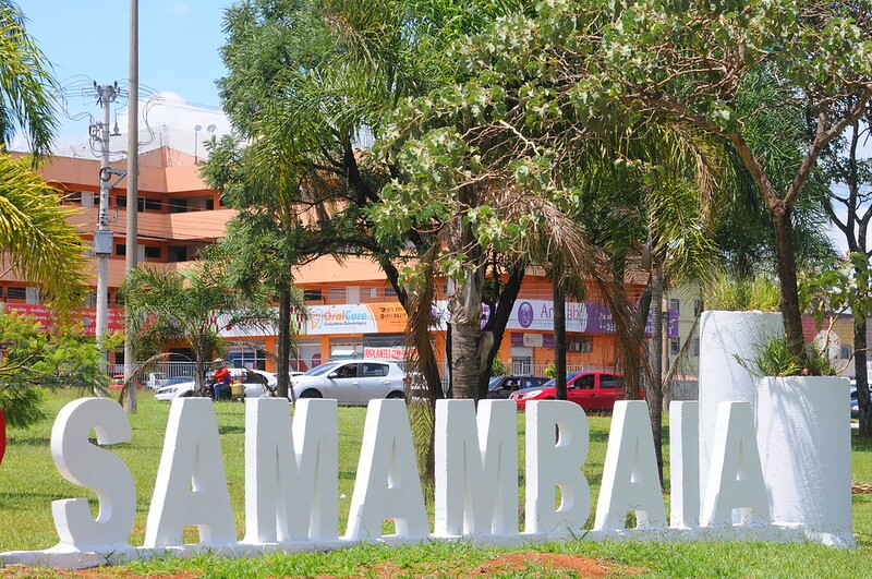 Letreiro de Samambaia. Foto: Paulo H. Carvalho/Agência Brasília