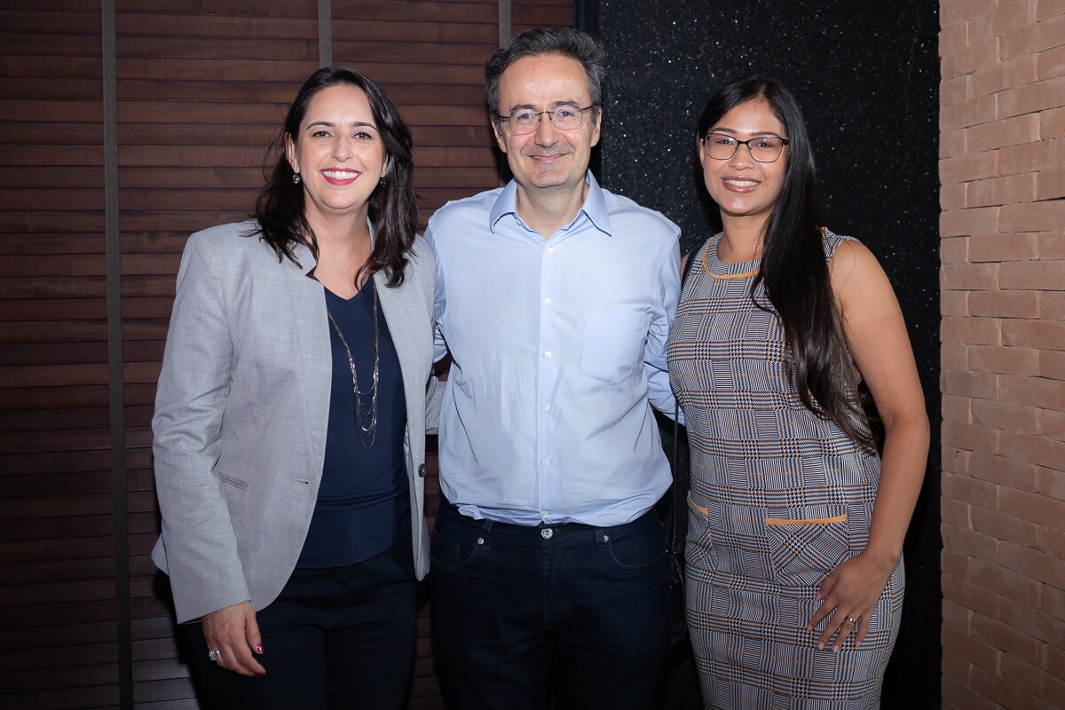 Andréia Pinheiro, Juliano Basile e Ailane Silva