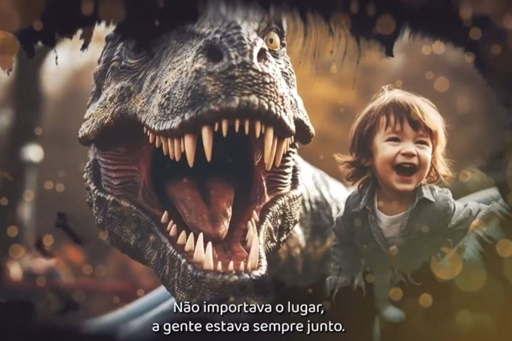 campanha - abrace - dinossauro