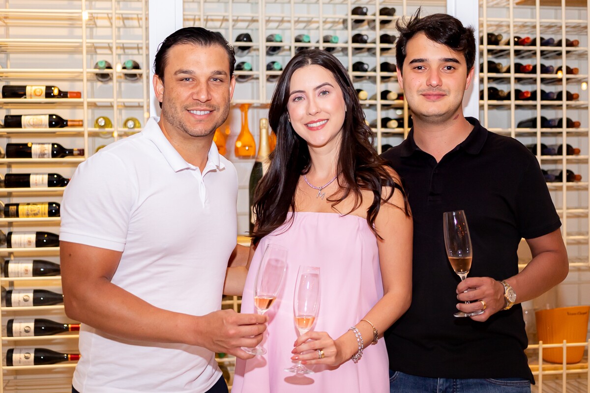 Eugênio Cue, Maria Luísa Oliveira e Bernardo Avelar