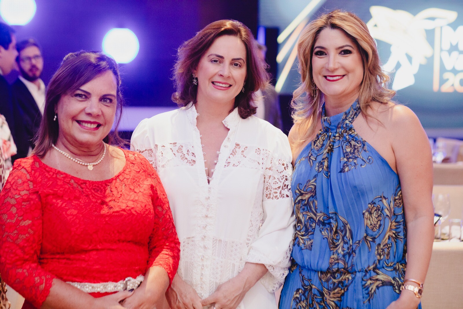 Bernadete Martins, Rose Rainha e Laura Oliveira