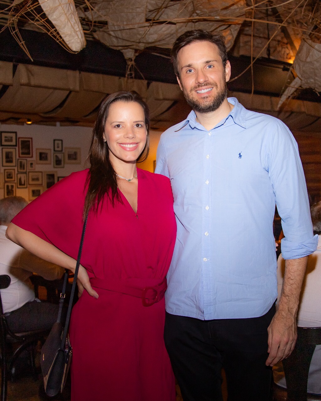 Fernanda Patrício e Ian Beekman