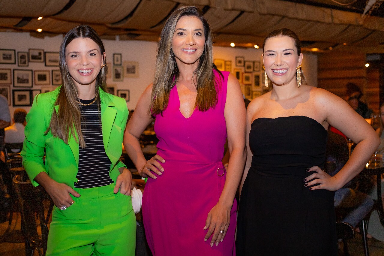 Mariana Tupinambá, Karine Lima e Gabriella Meireles