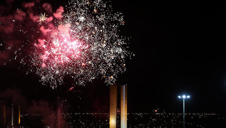 Esplanada dos Ministérios, Brasília, DF, Brasil 1.1.2017 Fotos: Dênio Simões/Agência Brasília