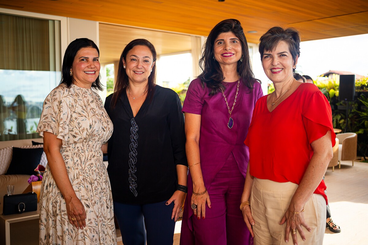 Adriana Carvalho Rosangela Rosti, Renata Cotrim e Fernanda Blom