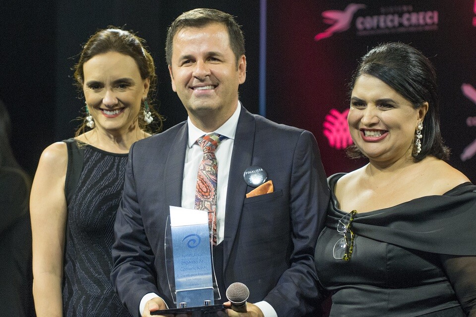 Antônio de Castro, da TV Globo, disputa mais um troféu do Prêmio Engenho de Comunicação