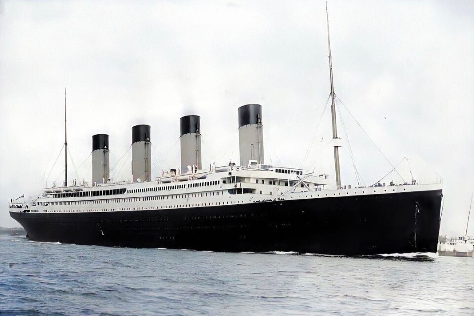 Cardápio Titanic - 2