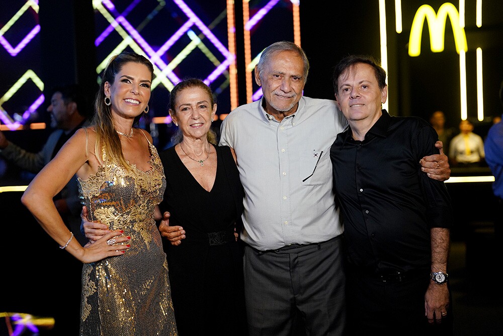 Monica Haddad, Myrian Cury Haddad, Jorge José Haddad e Nadim Haddad