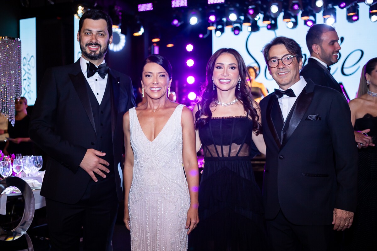 Fernando Cavalcanti, Carol Mendes, Silva Badra e Rafael Badra