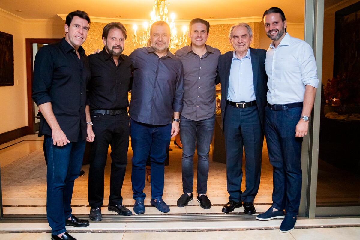 Leandro Vaz, André Braga, Marcos Joaquim, Hugo Motta, Raimundo Lira e Alexandre Baldy