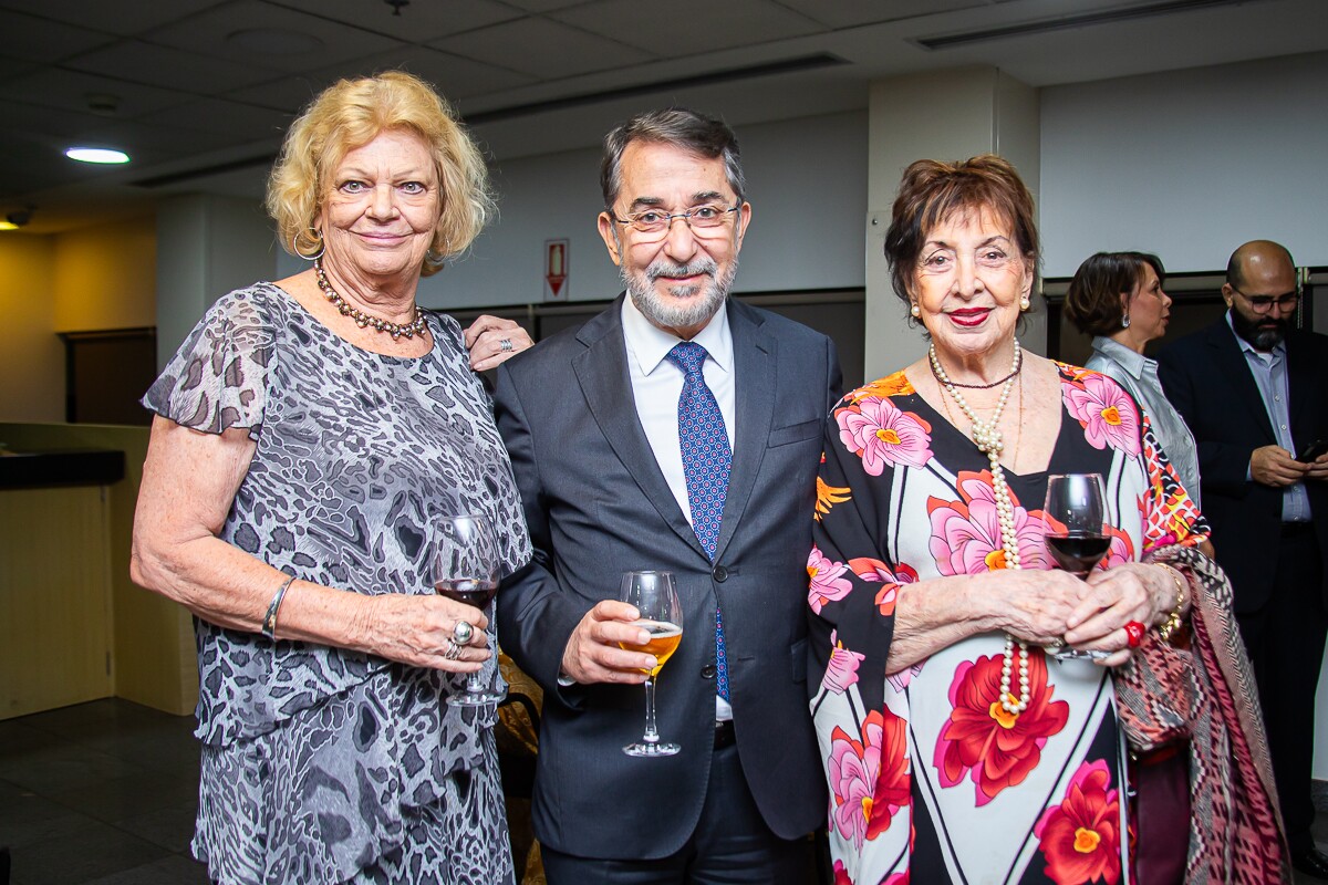 Liana Sabo, Guilherme Machado e Marlene Galeazzi