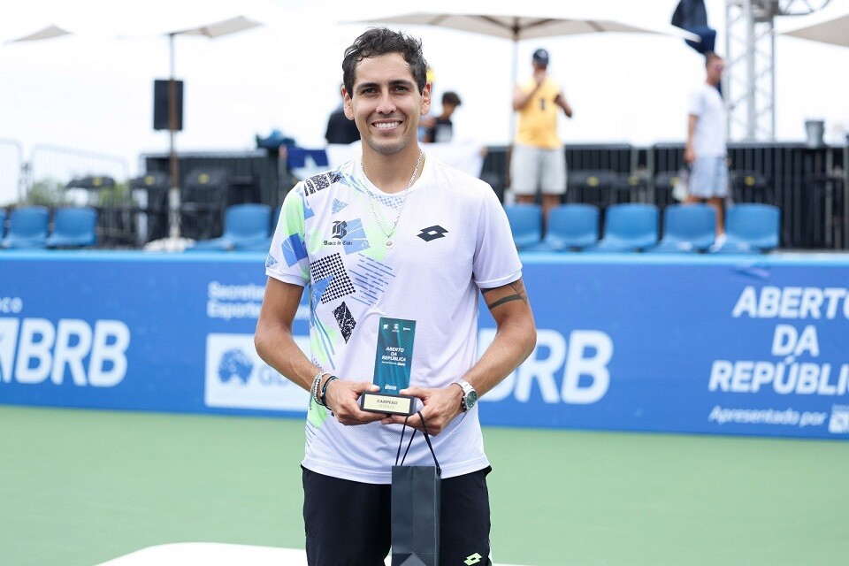 O chileno Alejandro Tabilo veio do qualifying e passará ao top 100 do ranking da ATP