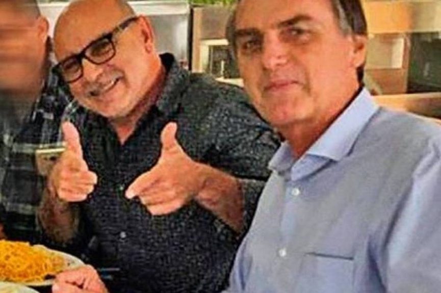 Fabrício Queiroz e Bolsonaro