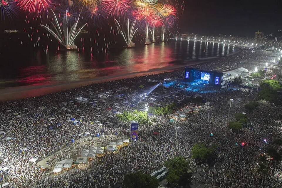 A festa de Réveillon no Rio começou a mudar no final dos anos 1980