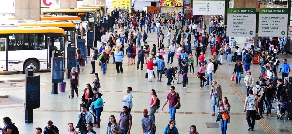 A linha 103.1 foi reativada para atender o itinerário Rodoviária do Plano Piloto-Pontão do Lago Sul