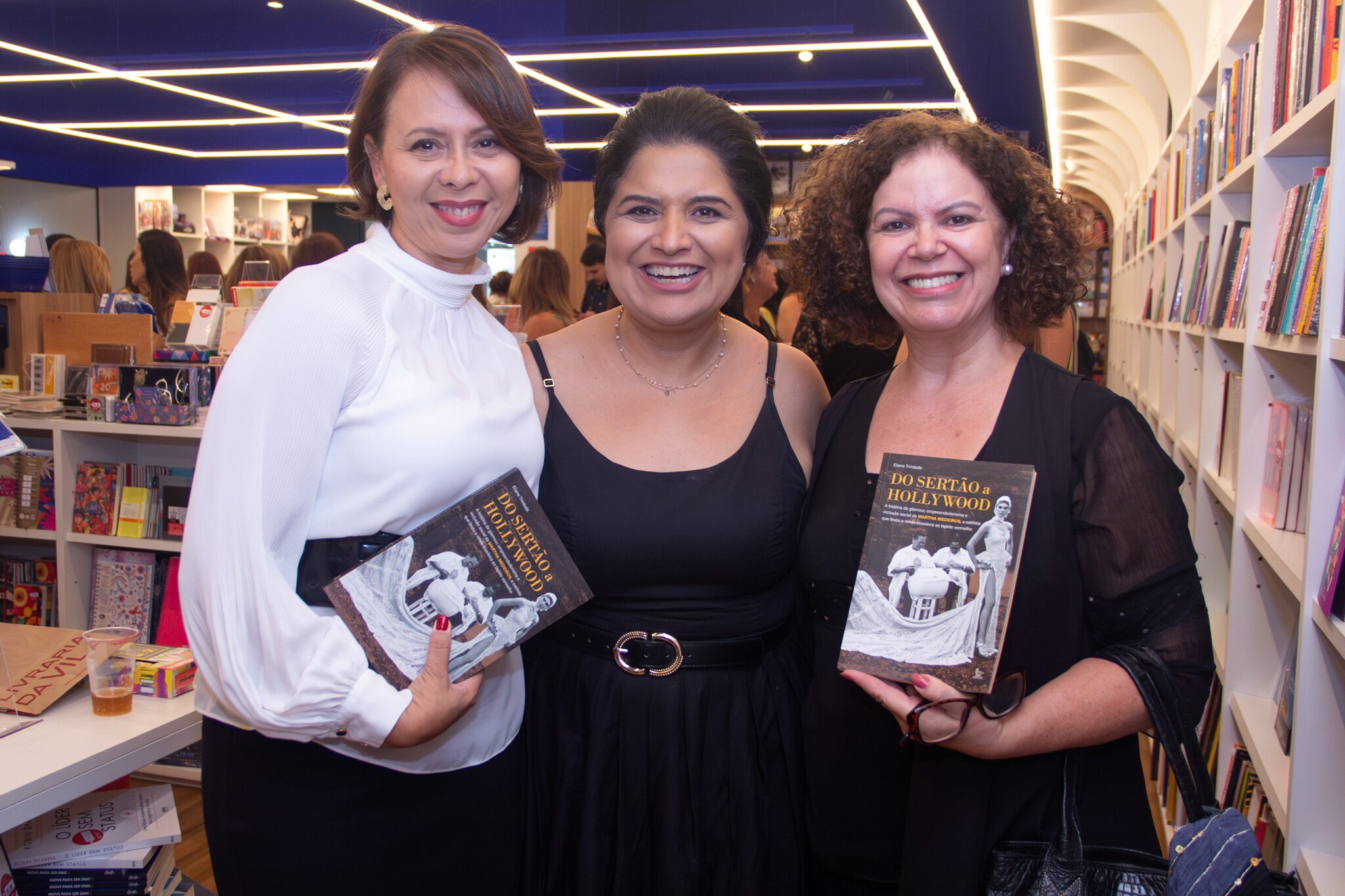 Ana Rodrigues, Katia Cubel e Cida Carvalho