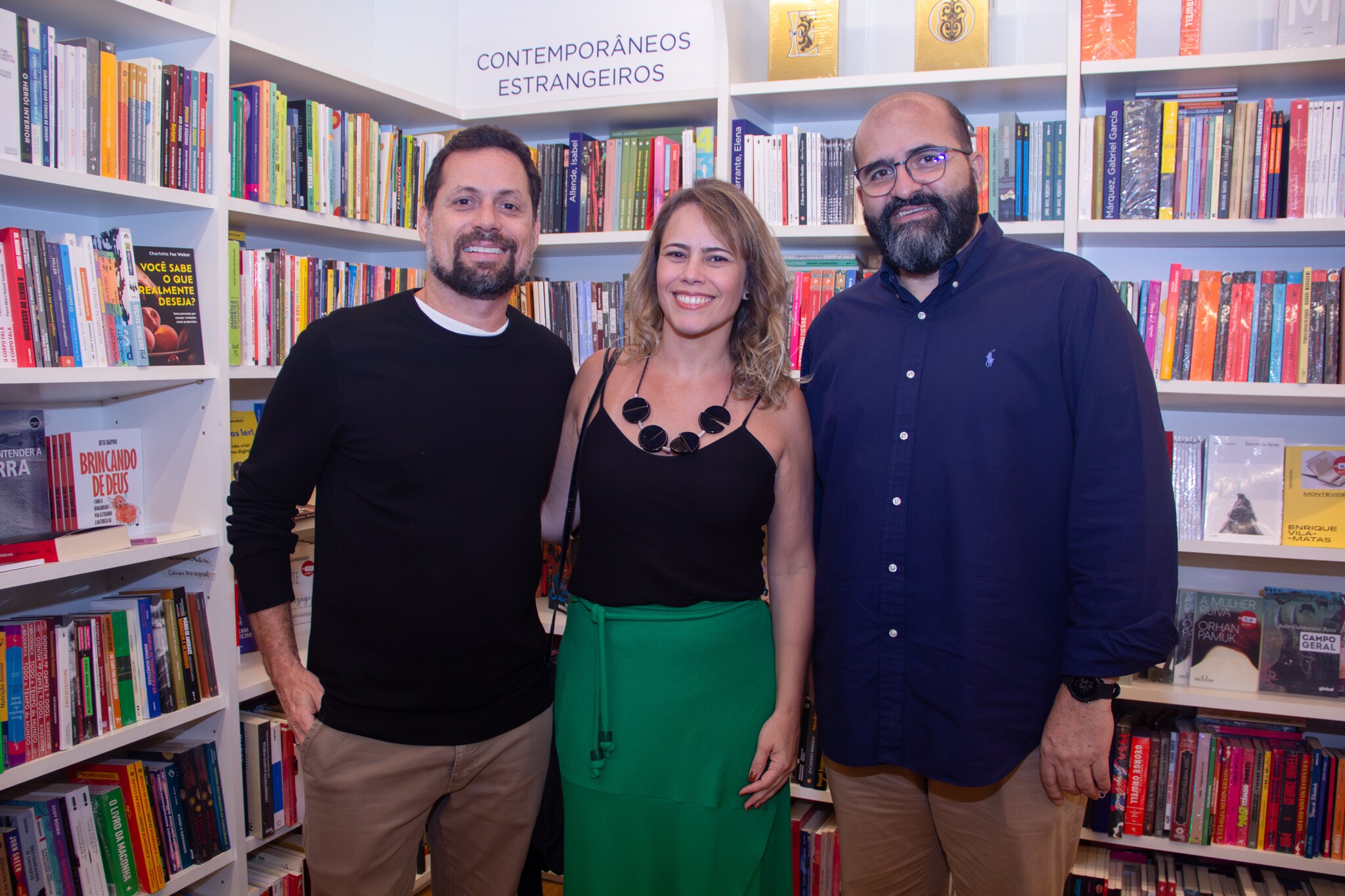 Apoena Parente, Michelle Alves e Júlio de La Guardia