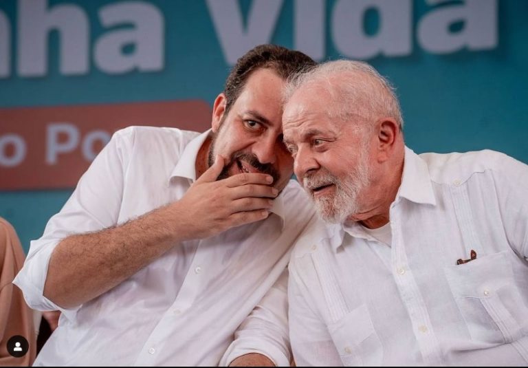 Guilherme Boulos e Lula