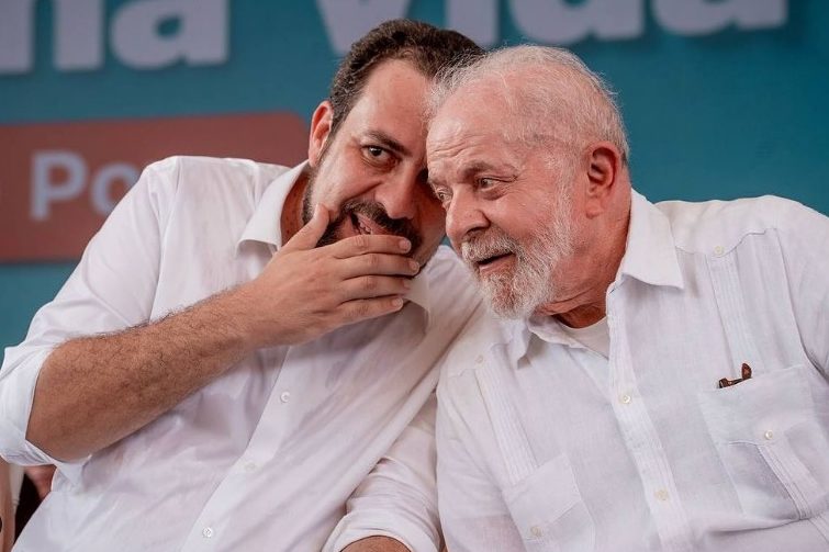 Guilherme Boulos e Lula