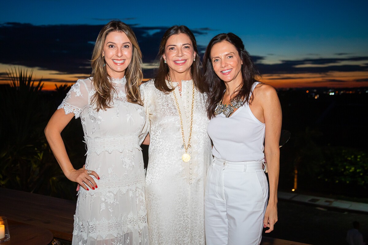 Cristiane Adriano, Anna Cristina Kubitschek e Marina Slavieiro