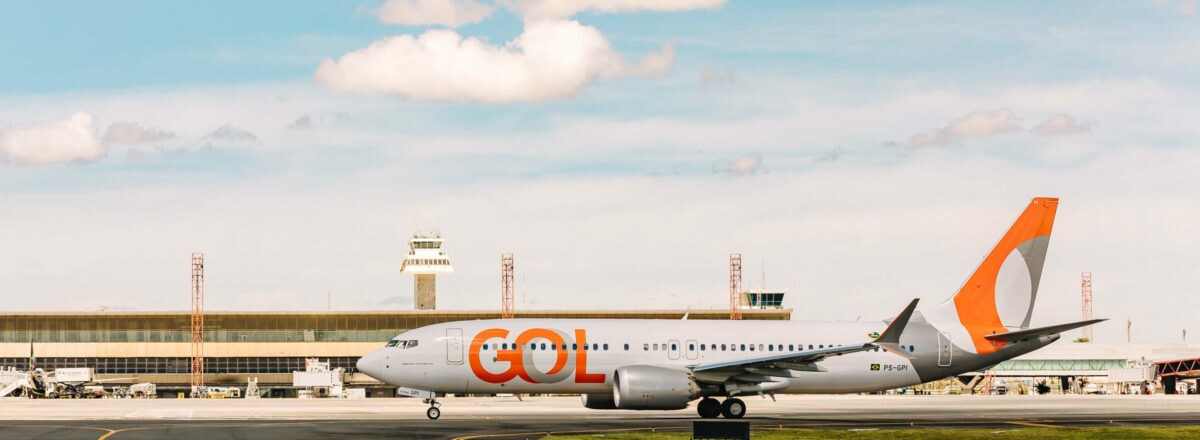 Voo da Gol no Aeroporto de Brasília