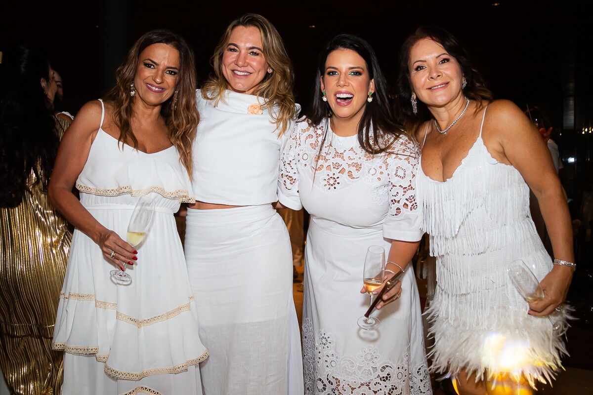 Fátima Corrieri, Benigna Venâncio, Marcela Vaz e Keila Cardoso