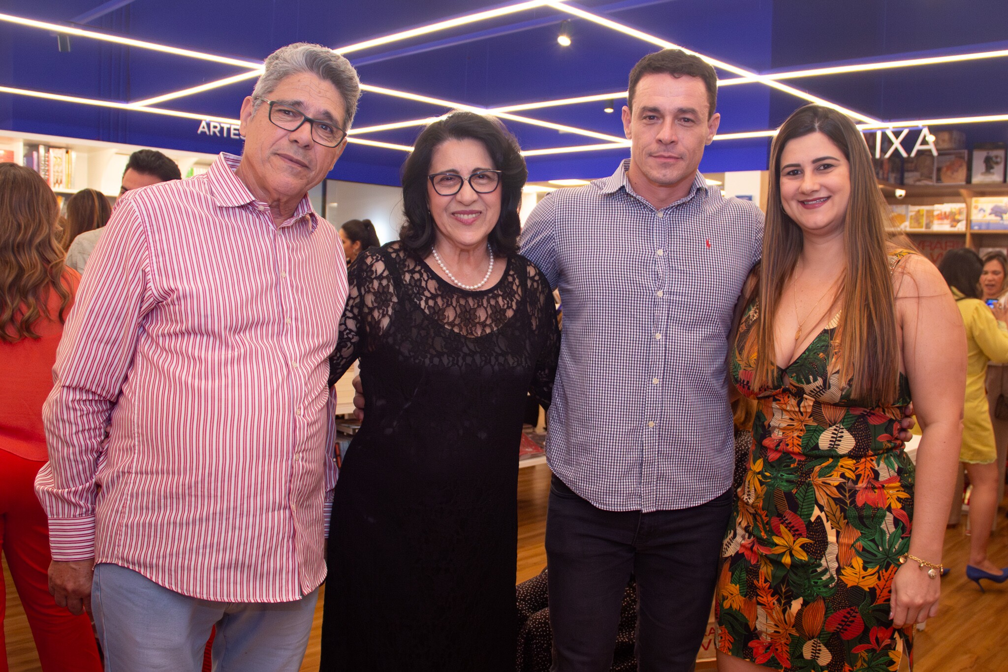 Francisco Trindade, Elide Trindade, Fernando Brito e Fernanda Rodrigues