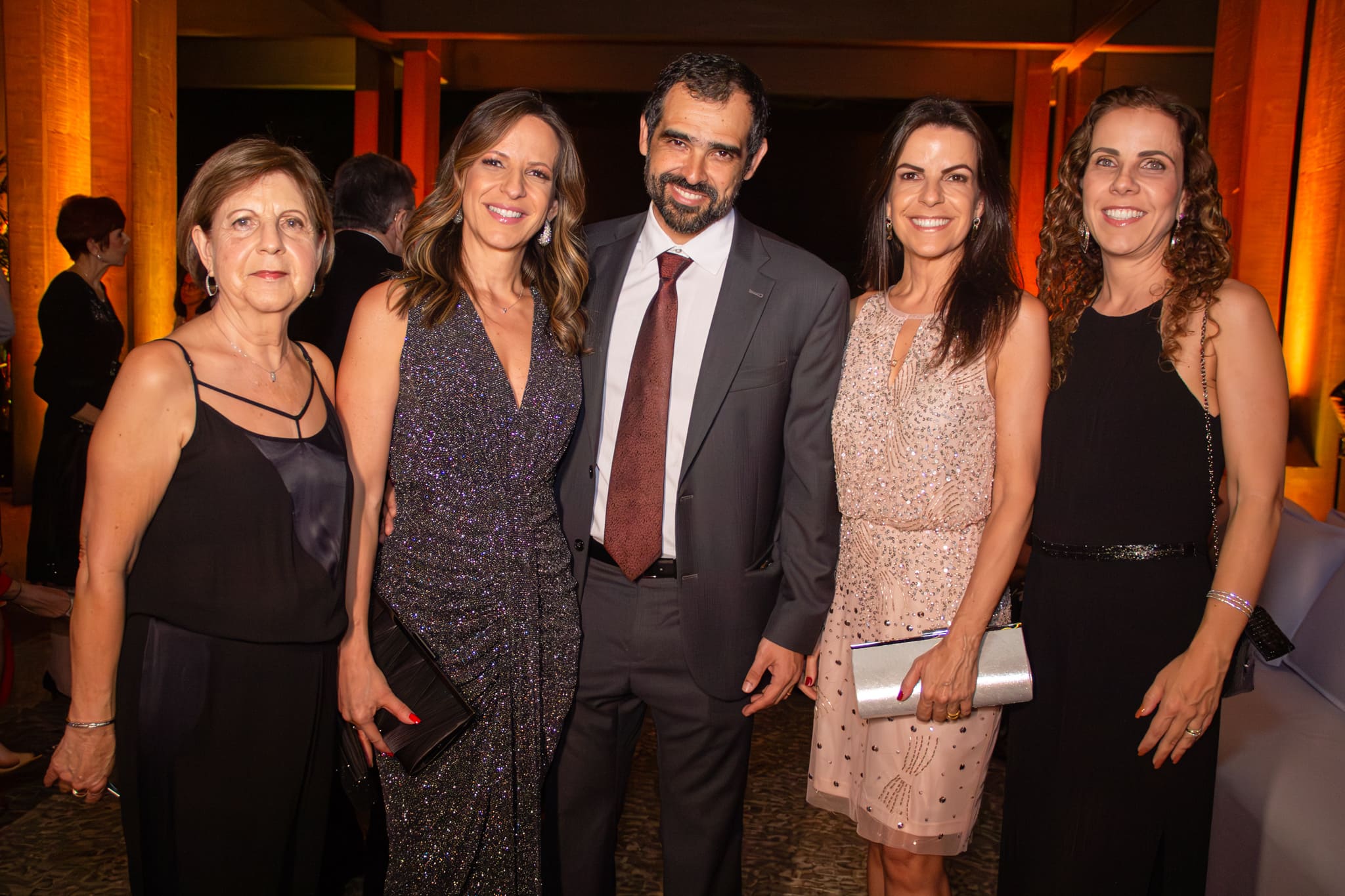 Juana D’arc, Viviane Costa, Carlos Costa, Cynthia Costa e Roberta Mascarenhas