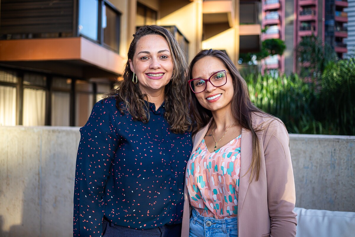 Maristela Almeida e Sarah Lídia