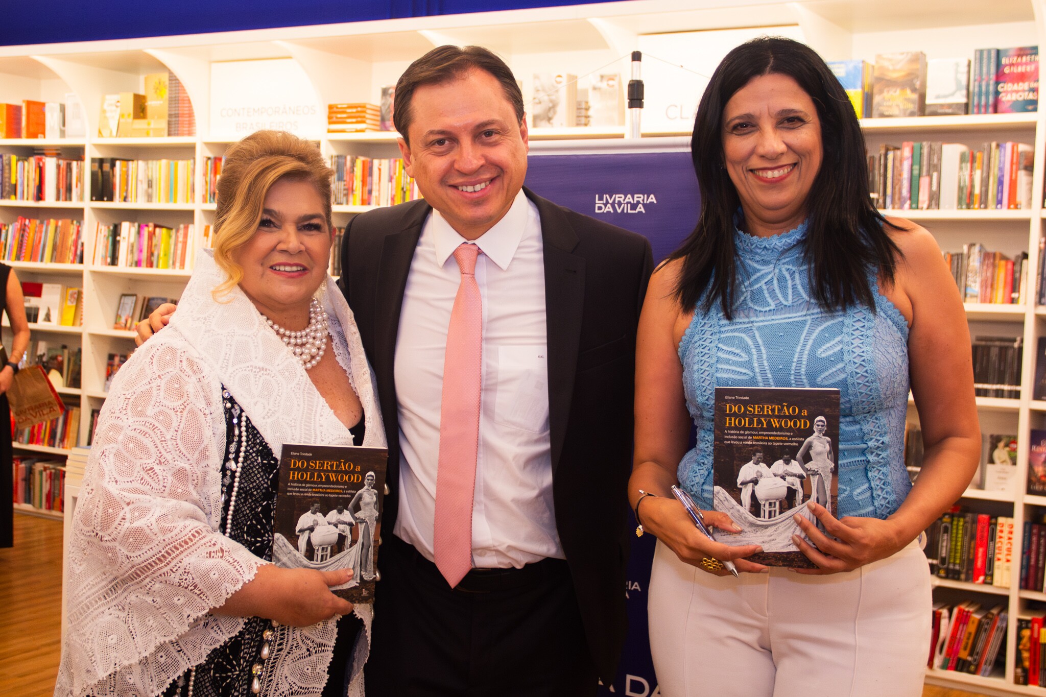 Martha Medeiros, Jerson Camarote e Eliane Trindade