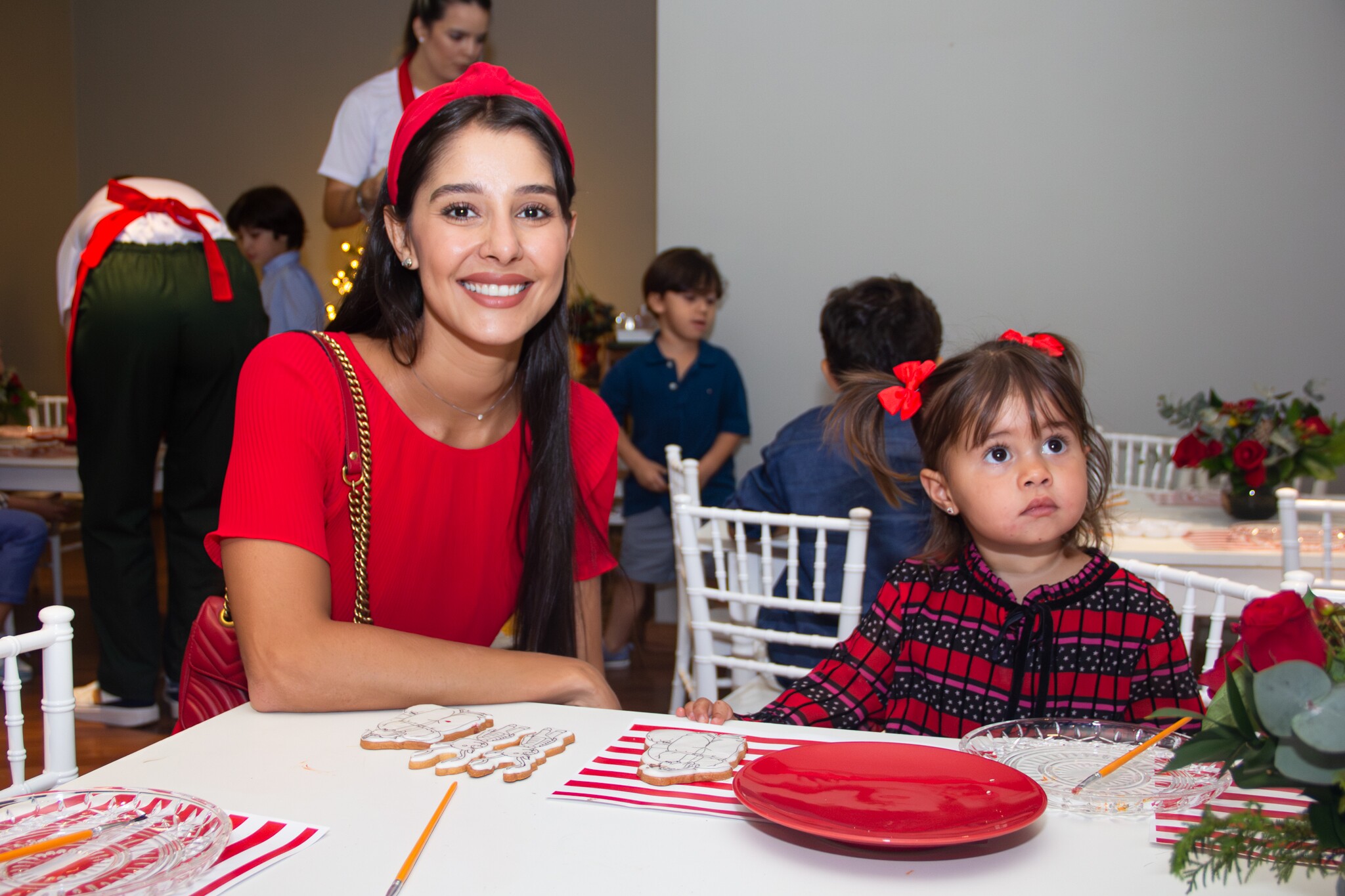 Priscila Sangez e Maria Valentina Sangez