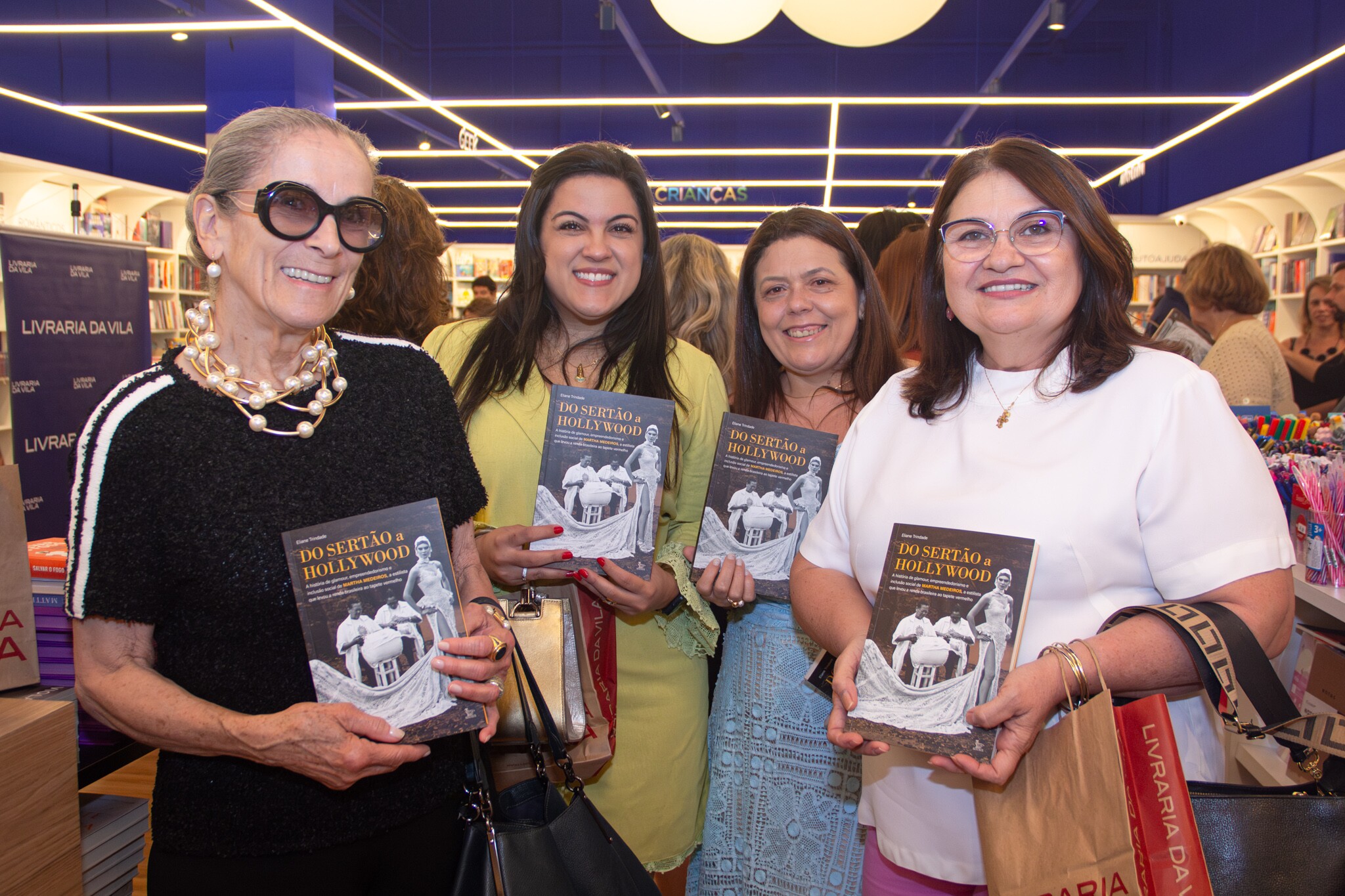 Valdivia Martins, Anne Sacramento, Elizabete Melo e Jacelma Ribeiro