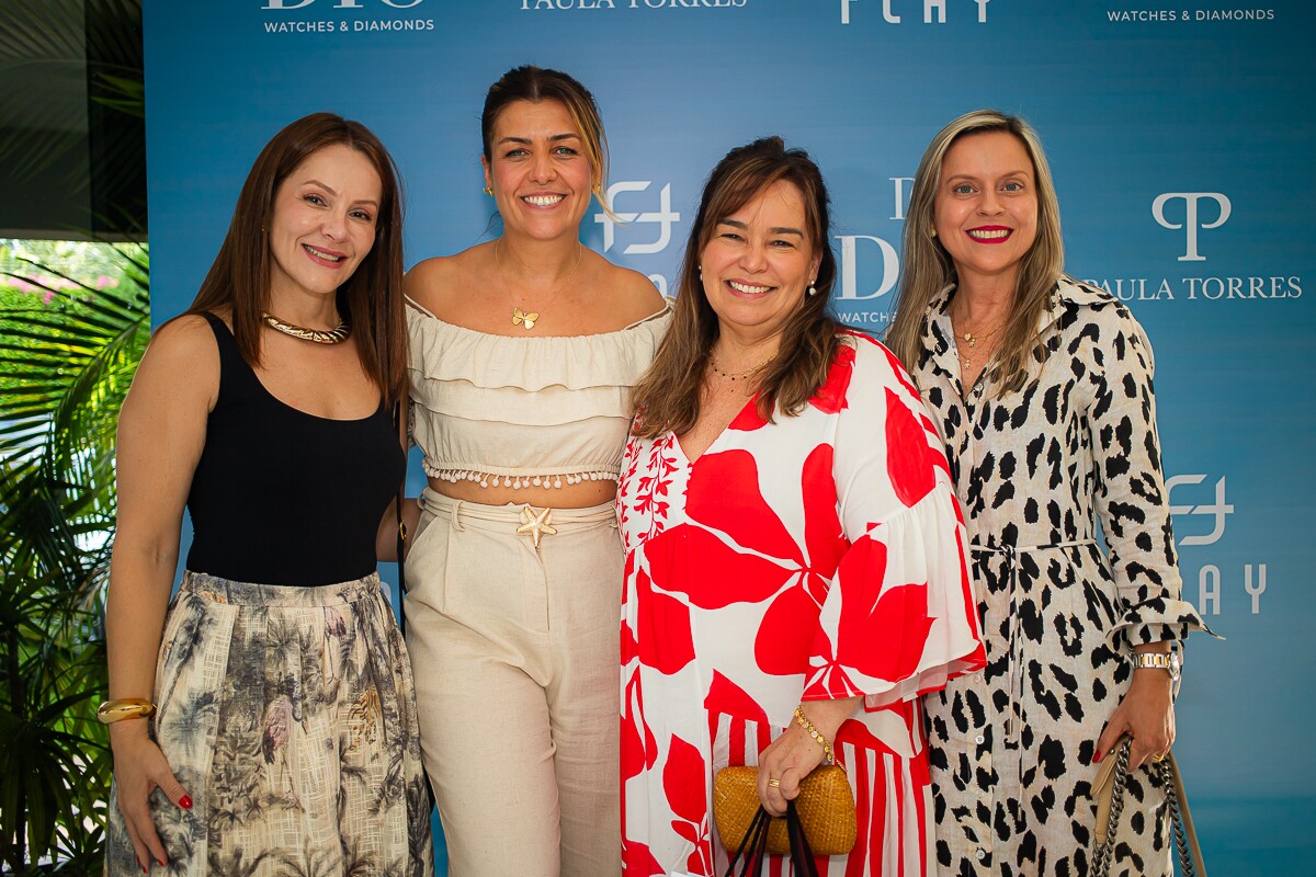 Verônica Goulart, Margot Albuquerque, Lorena Henriques e Marta Martins