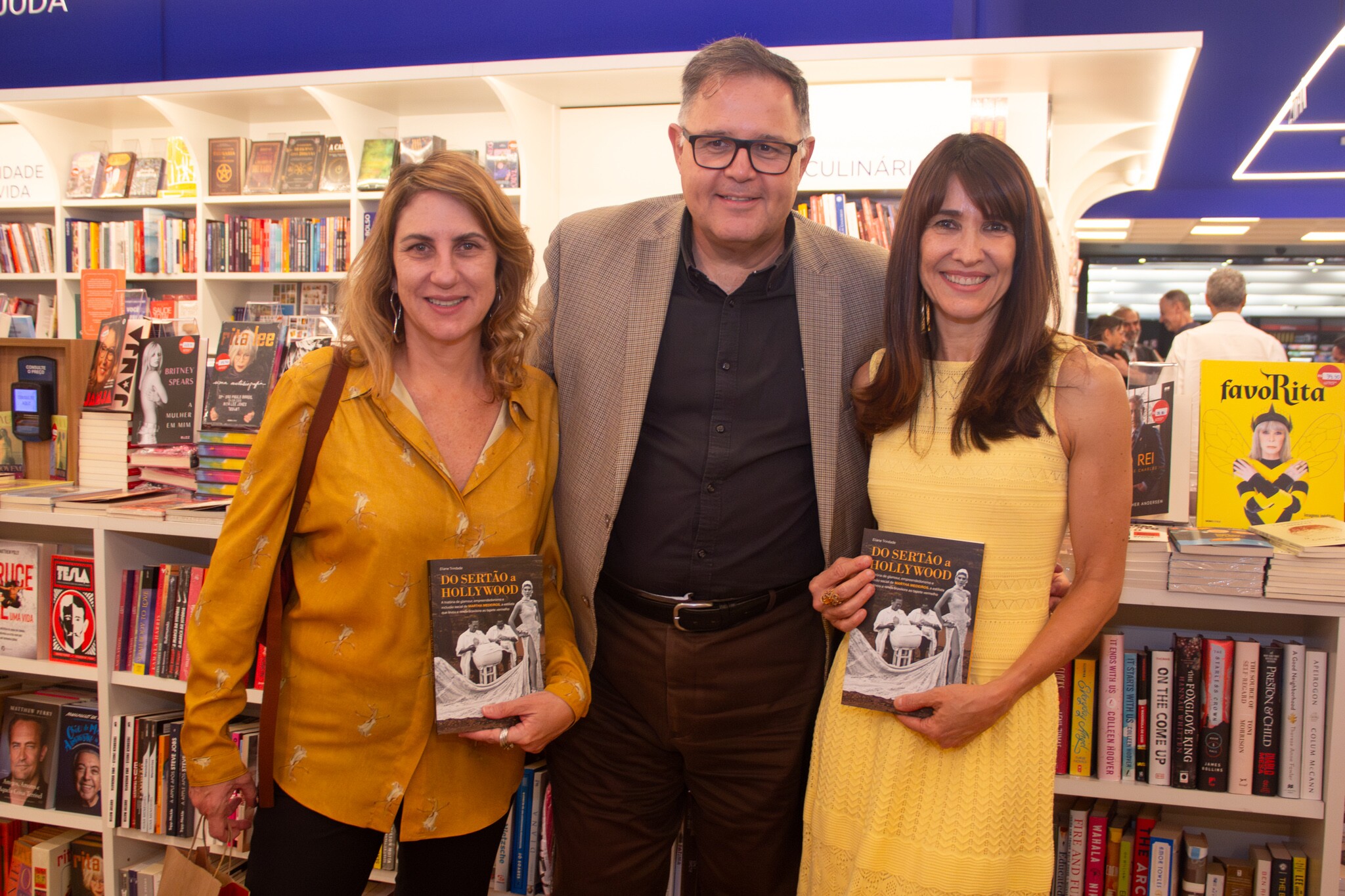 Wanda Meyer, Luiz Costa Pinto e Patrícia Andrade