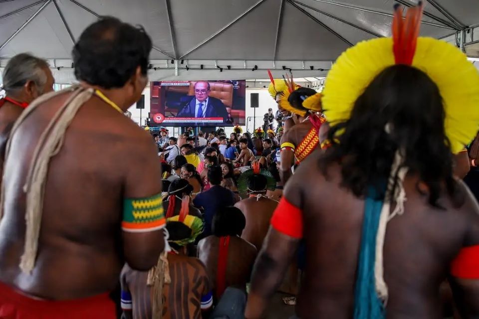 2023: marco temporal de terras indígenas colocou STF e Congresso em lados opostos