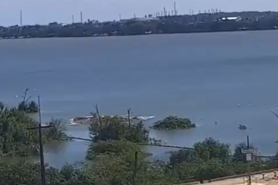 Mina da Braskem em Maceió se rompe na Lagoa Mandaú