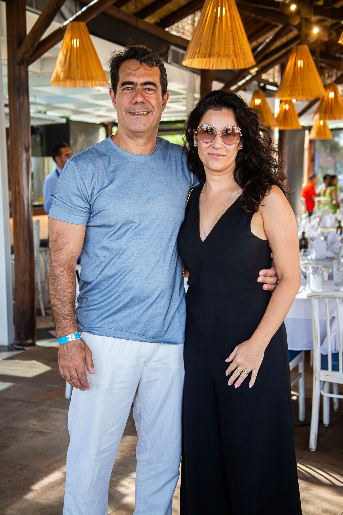Alexandre Prado e Raquel Golenia