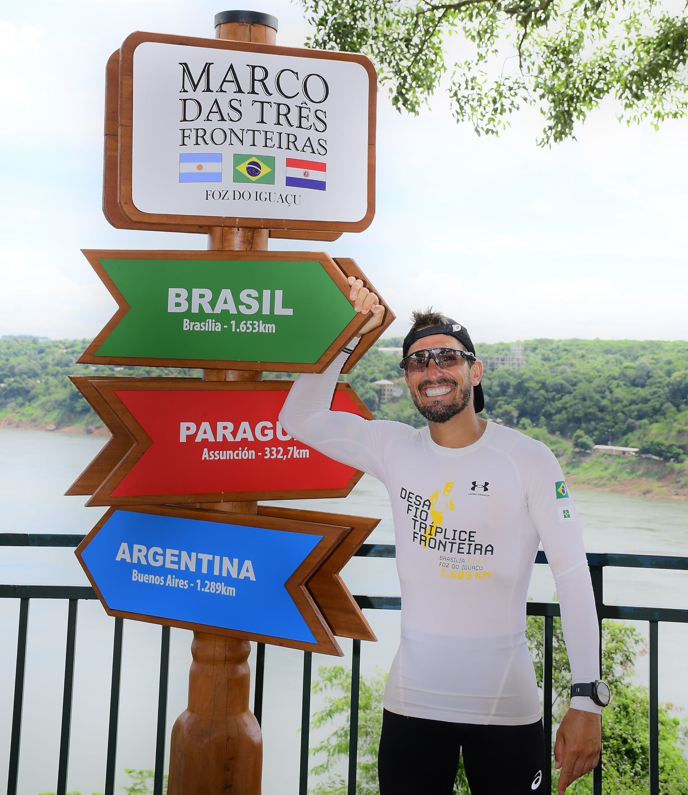 Conheça Yunarẽ, o ultramaratonista brasiliense que completou o desafio da tríplice fronteira 3
