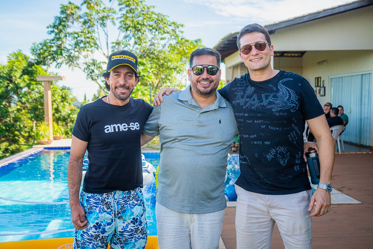 Omar Debs, Marcelo Piquet e Carim Nabut