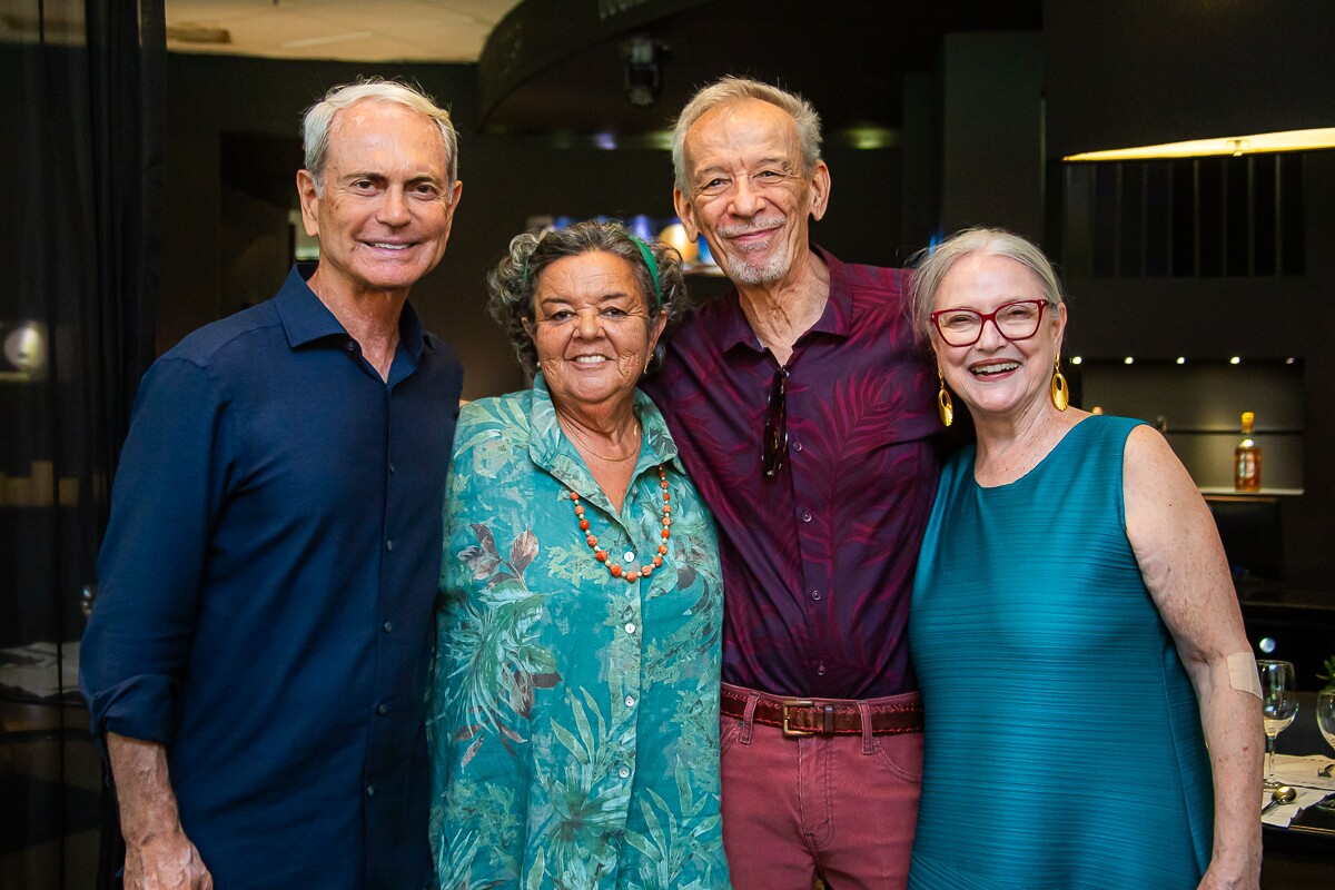 Paulo Octávio, Valéria Cabral, Ralph Gehre e Cláudia Pereira