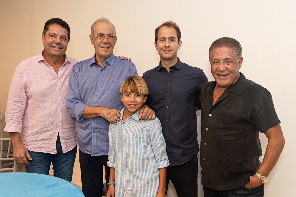 Raul Balduino, Romulo Torres Costa, Gabriel Gomide, Matheus Gomide e Osvaldo Oliveira