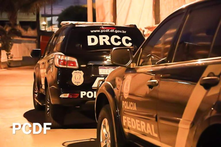 A Polícia Civil do DF realizou ações nas cidades de Timon, no Maranhão, e Teresina, capital do Piauí