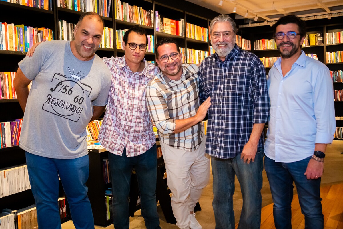 Cláudio Reis, Mateus Bonomi, Ueslei Marcelino, Sérgio Dutti e Celso Jr